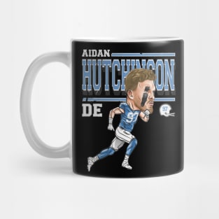 Aidan Hutchinson Detroit Cartoon Mug